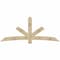 Ekena Millwork Alberta Rough Sawn Timber Gable Bracket, Douglas Fir, 96"W x 40"H x 2"D x 6"F, 10/12 Pitch GBW096X40X0206ALB00RDF - alternate 1